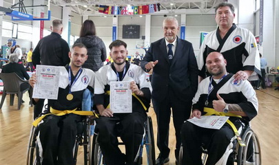 Chanbara Adaptat – antrenament pentru persoane cu dizabilități la Clubul Sportiv Sokol